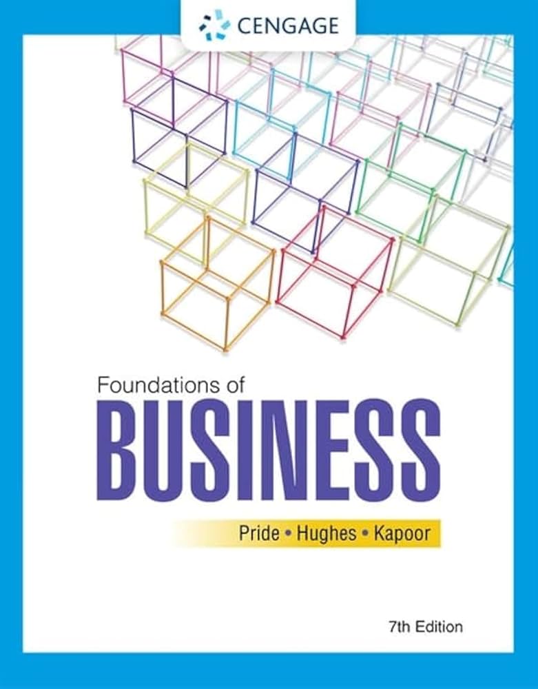 Foundations of Business 7th Edition